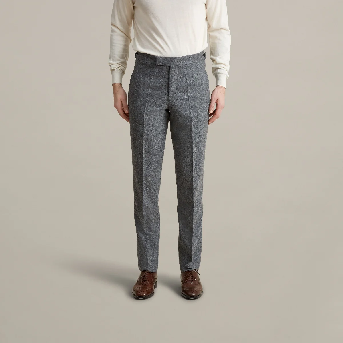 Trouser Style 1 In Mid Grey - Image 2