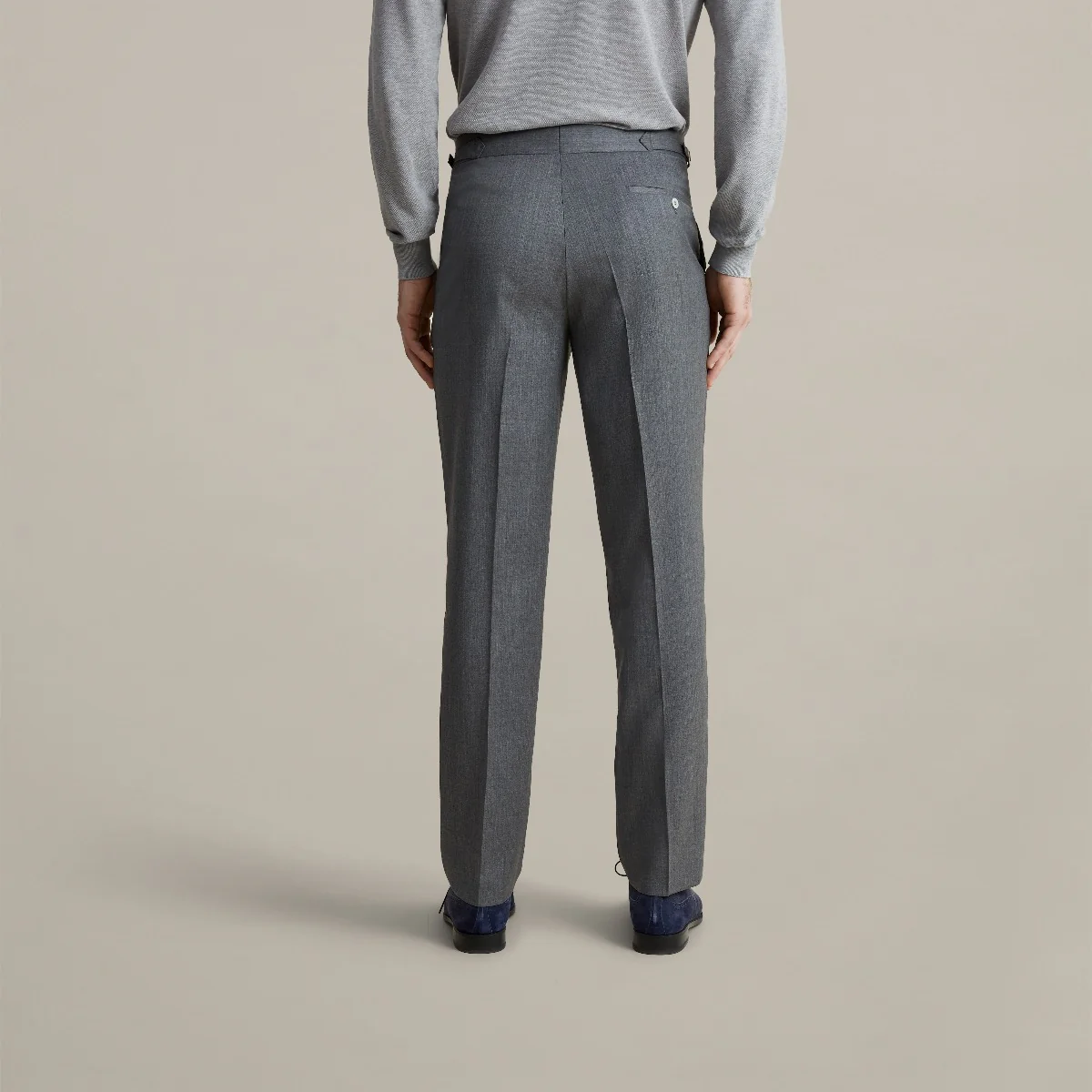 Trouser Style 1 In Mid Grey - Image 3
