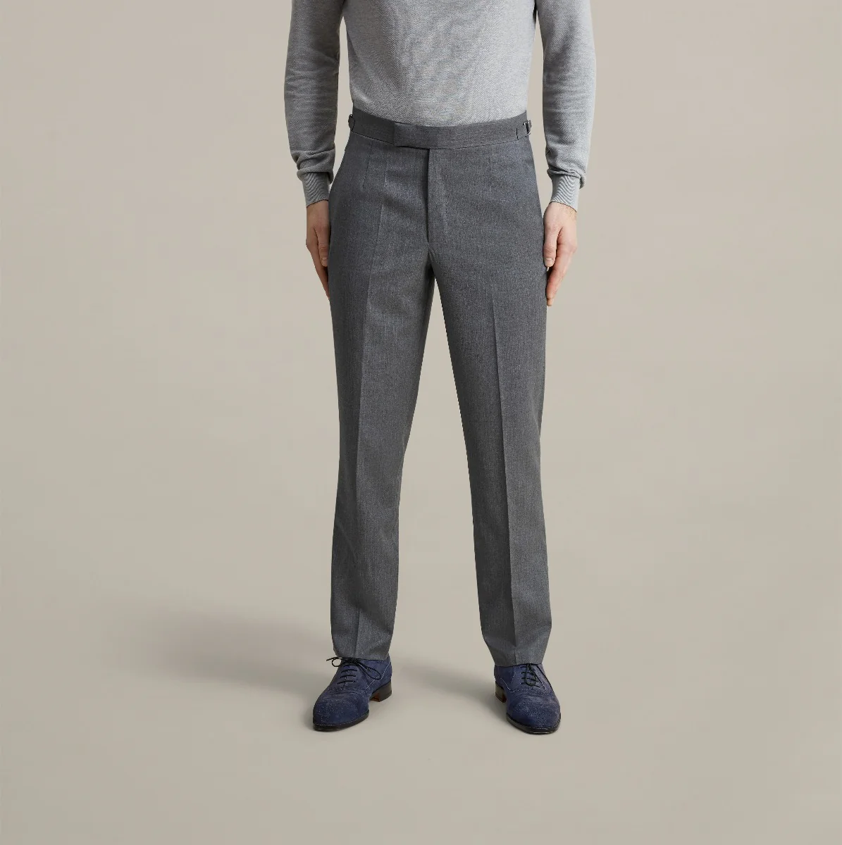 Trouser Style 1 In Mid Grey - Image 4