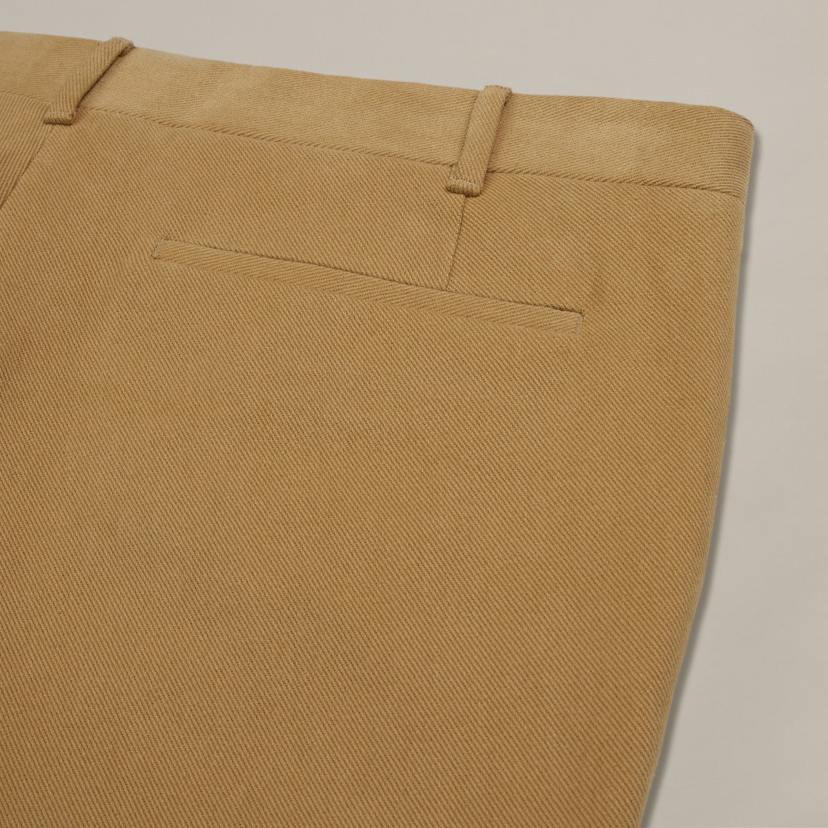Trouser Style Three In Winter Cotton In Sand - Image 5