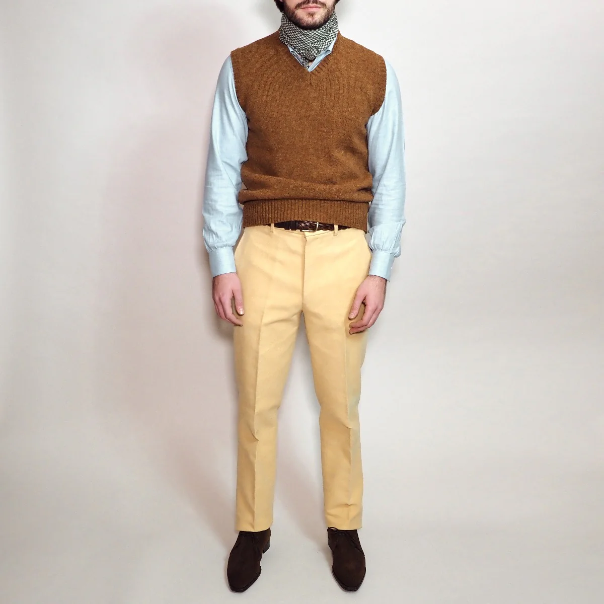 Trouser Style 4 In Gold - Image 2
