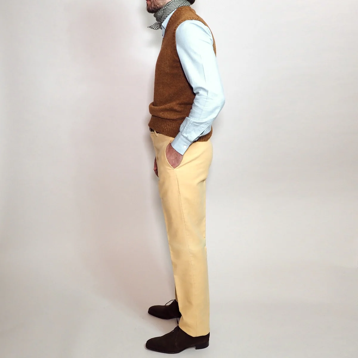 Trouser Style 4 In Gold - Image 3