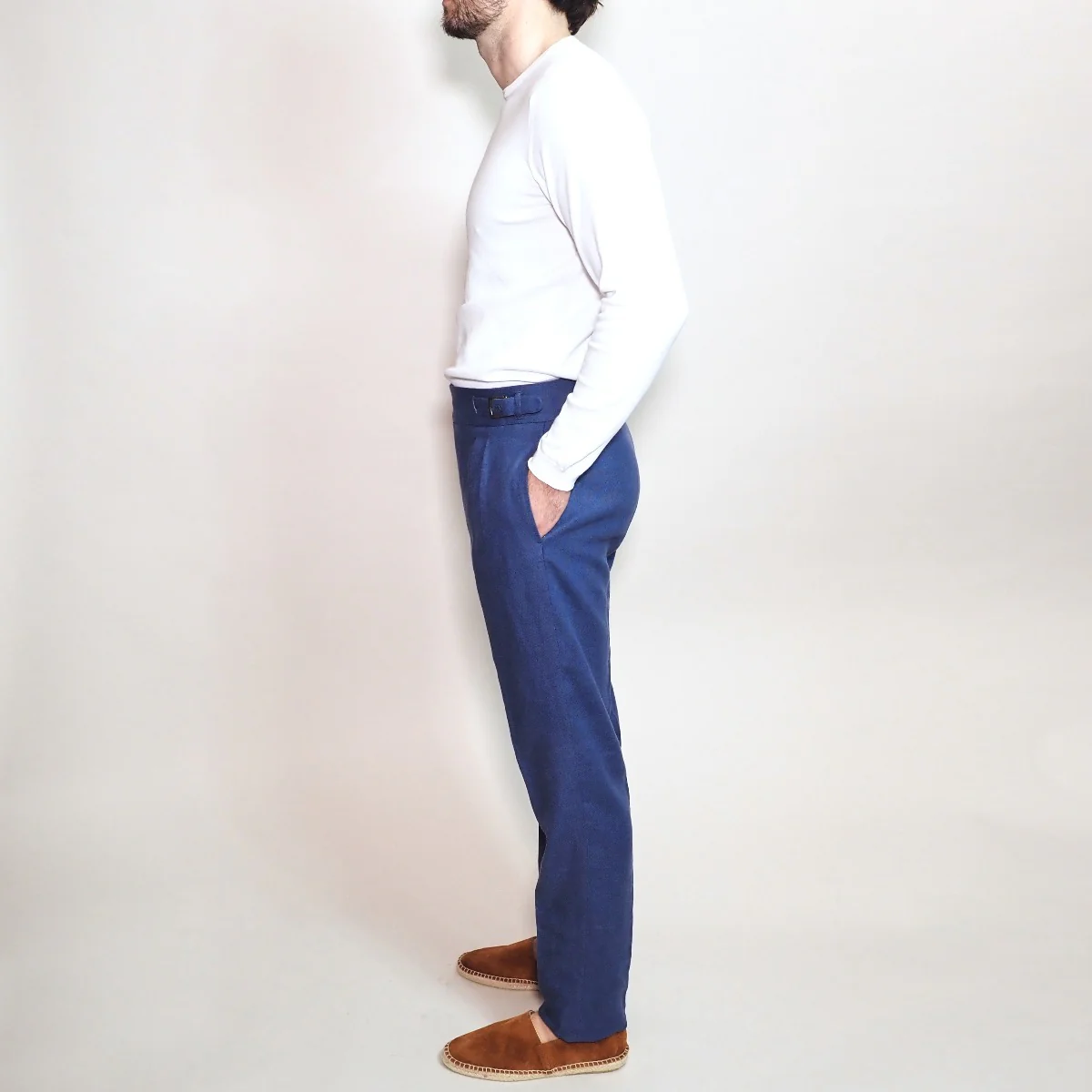 Trouser Style 6 in Dark Blue - Image 2