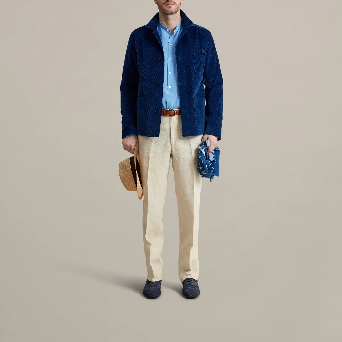 Trousers Style 12 In Cream