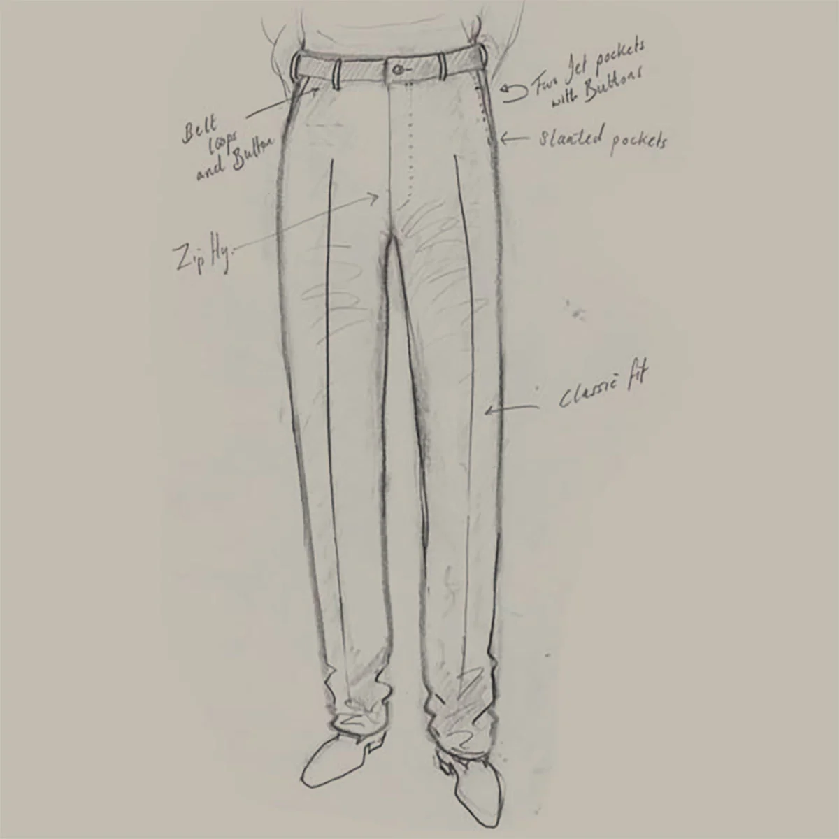Trousers Style 12 In Brick - Image 8
