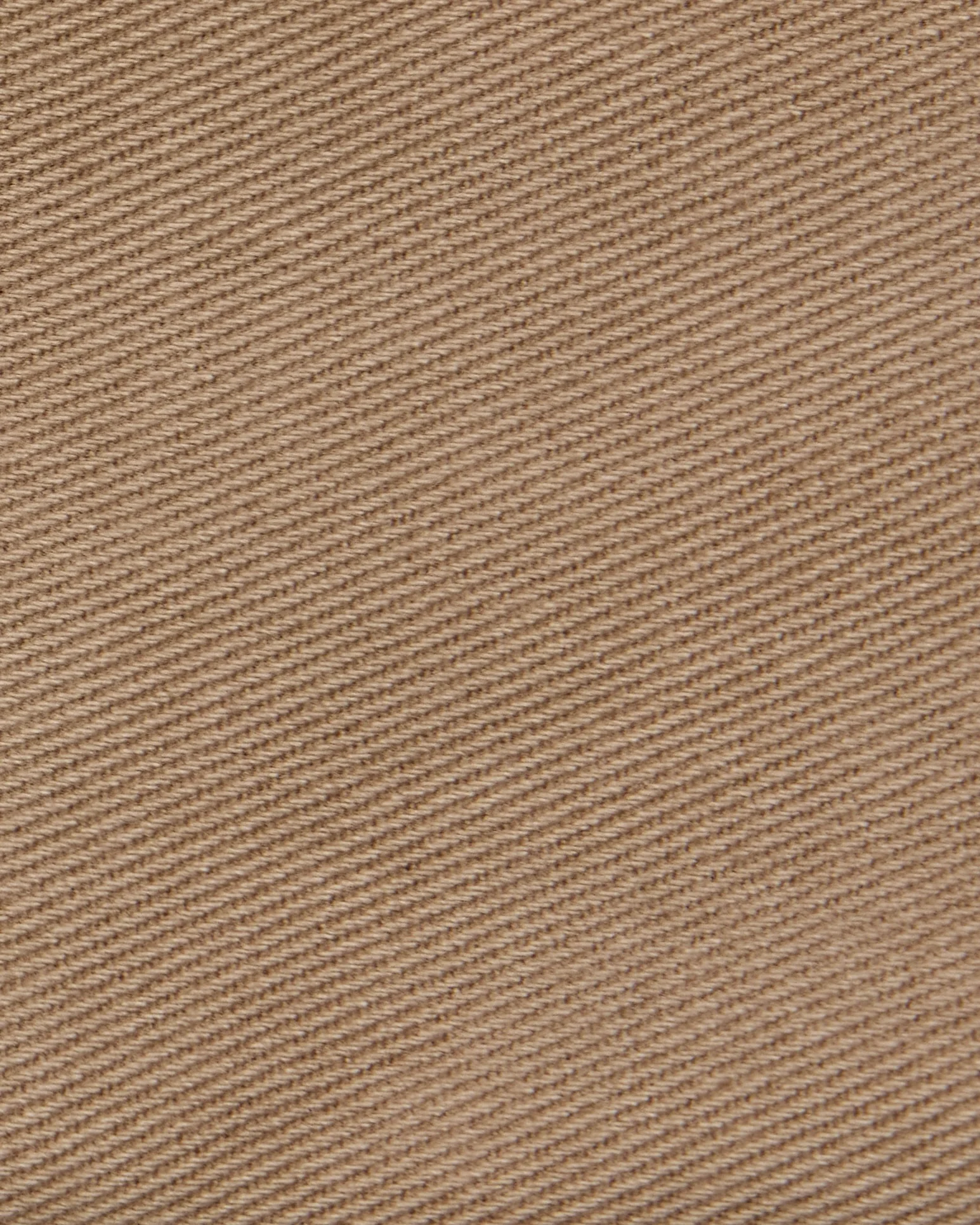 Unstructured Single Breasted Cotton Drill Suit in Taupe - Image 6