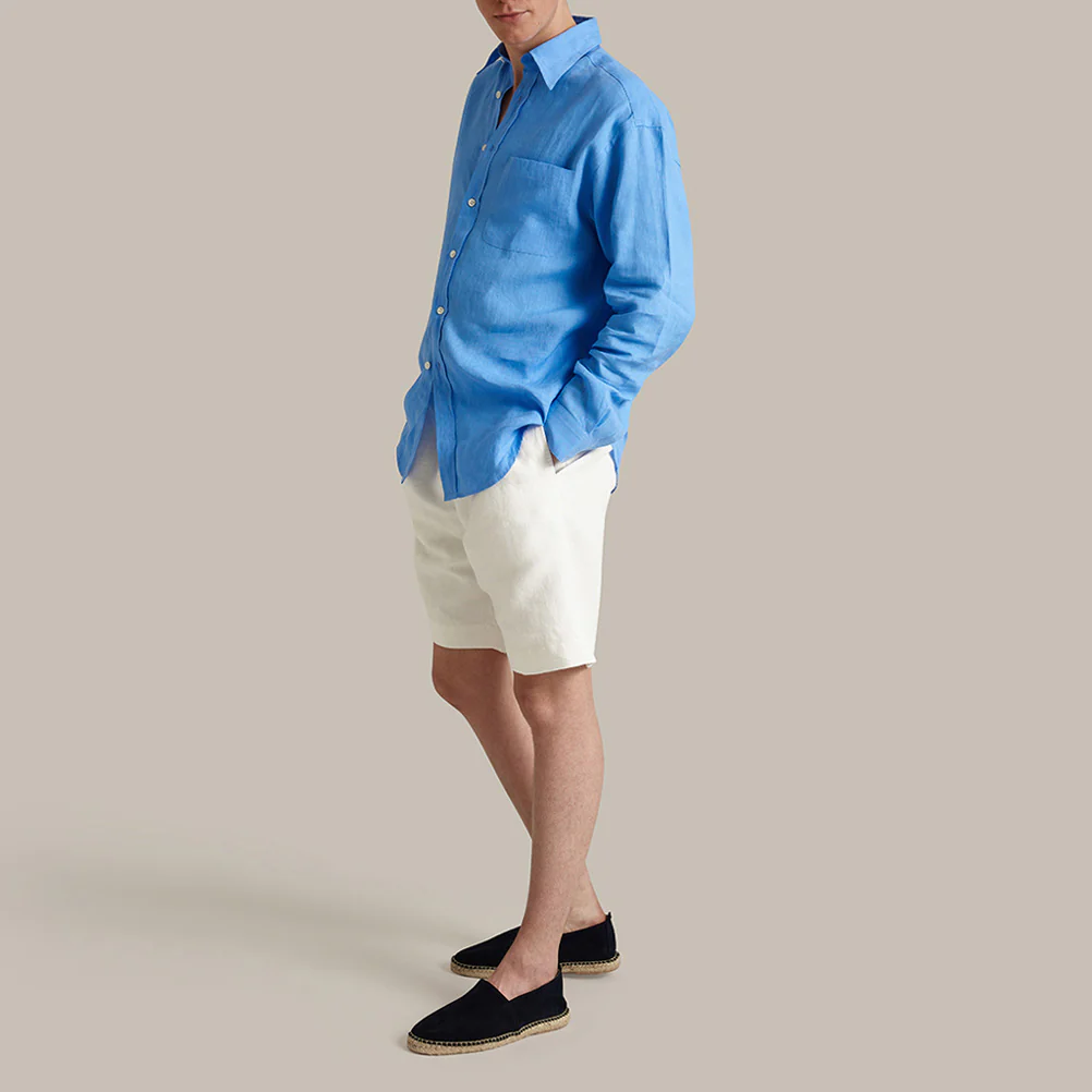 Velvet Espadrilles In Navy - Image 2