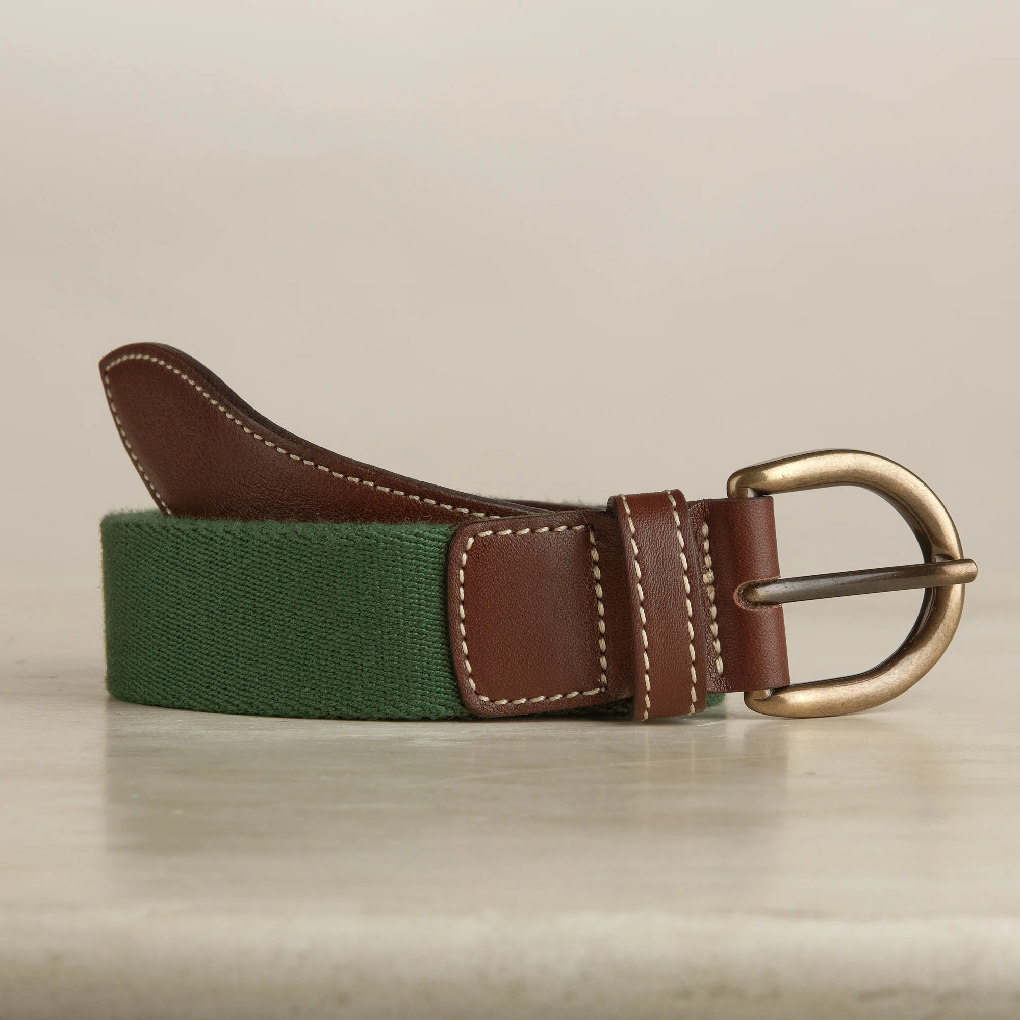 Webbing Belt In Spruce