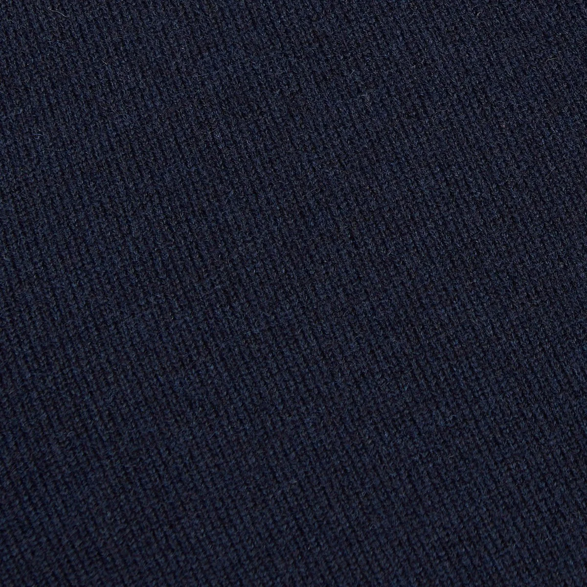 Wool And Cashmere Polo Shirt In Navy - Image 4