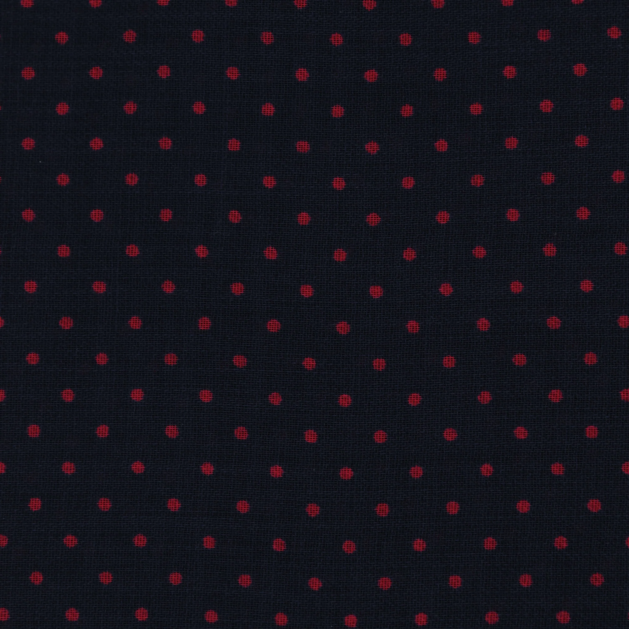 Wool and Cashmere Spotted Pocket Square in Red - Image 3