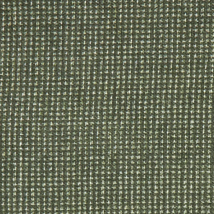 Wool And Silk Glen Check Neckerchief In Dark Green - Image 3