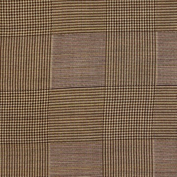 Wool And Silk Glen Check Scarf In Burgundy - Image 3