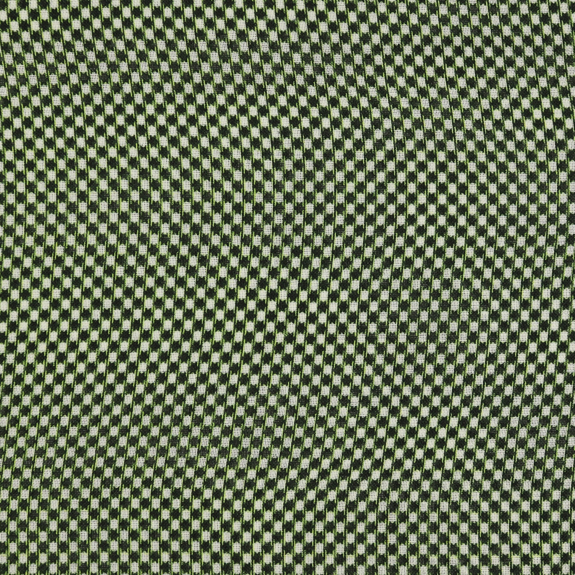 Wool And Silk Medium Spot Scarf In Dark Green - Image 3