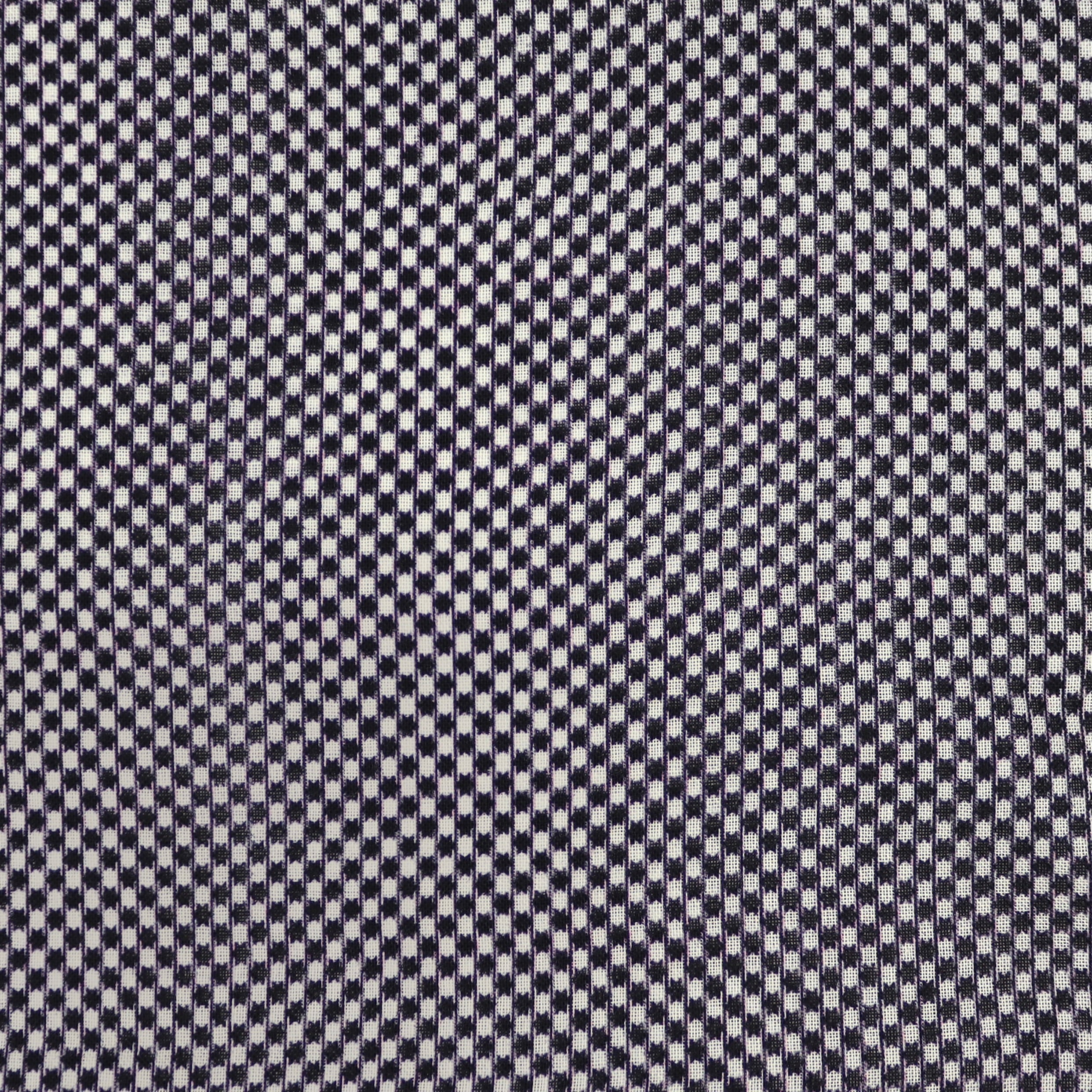Wool And Silk Medium Spot Scarf In Navy - Image 3