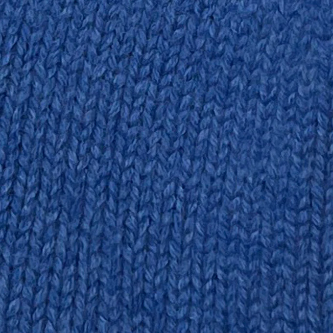 Woollen Beanie Hat In Cornflower - Image 4