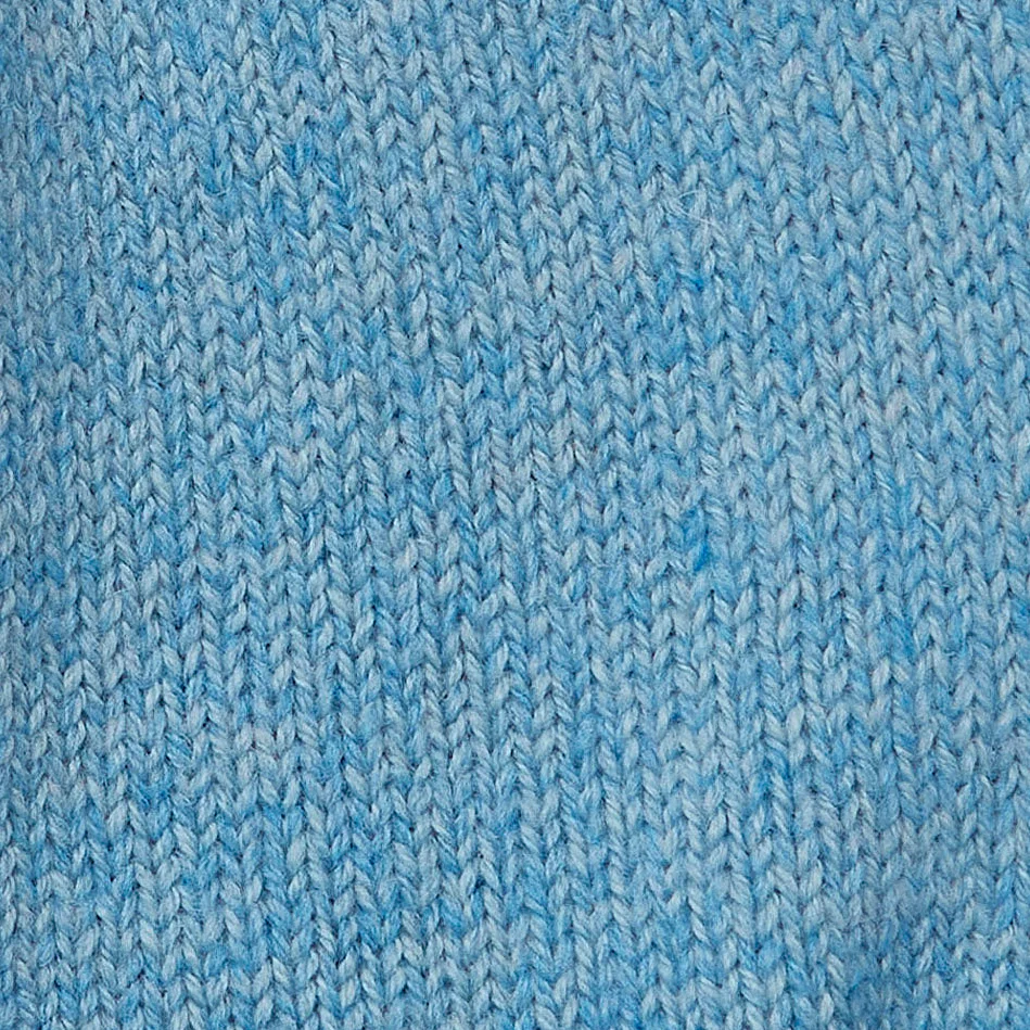 Woollen Beanie Hat In Light Sky - Image 3